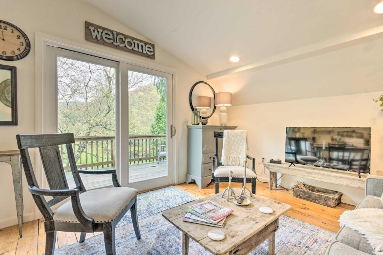 Modern Farmhouse Duplex By Stream, 4 Mi To Boone! Блоуинг-Рок Экстерьер фото