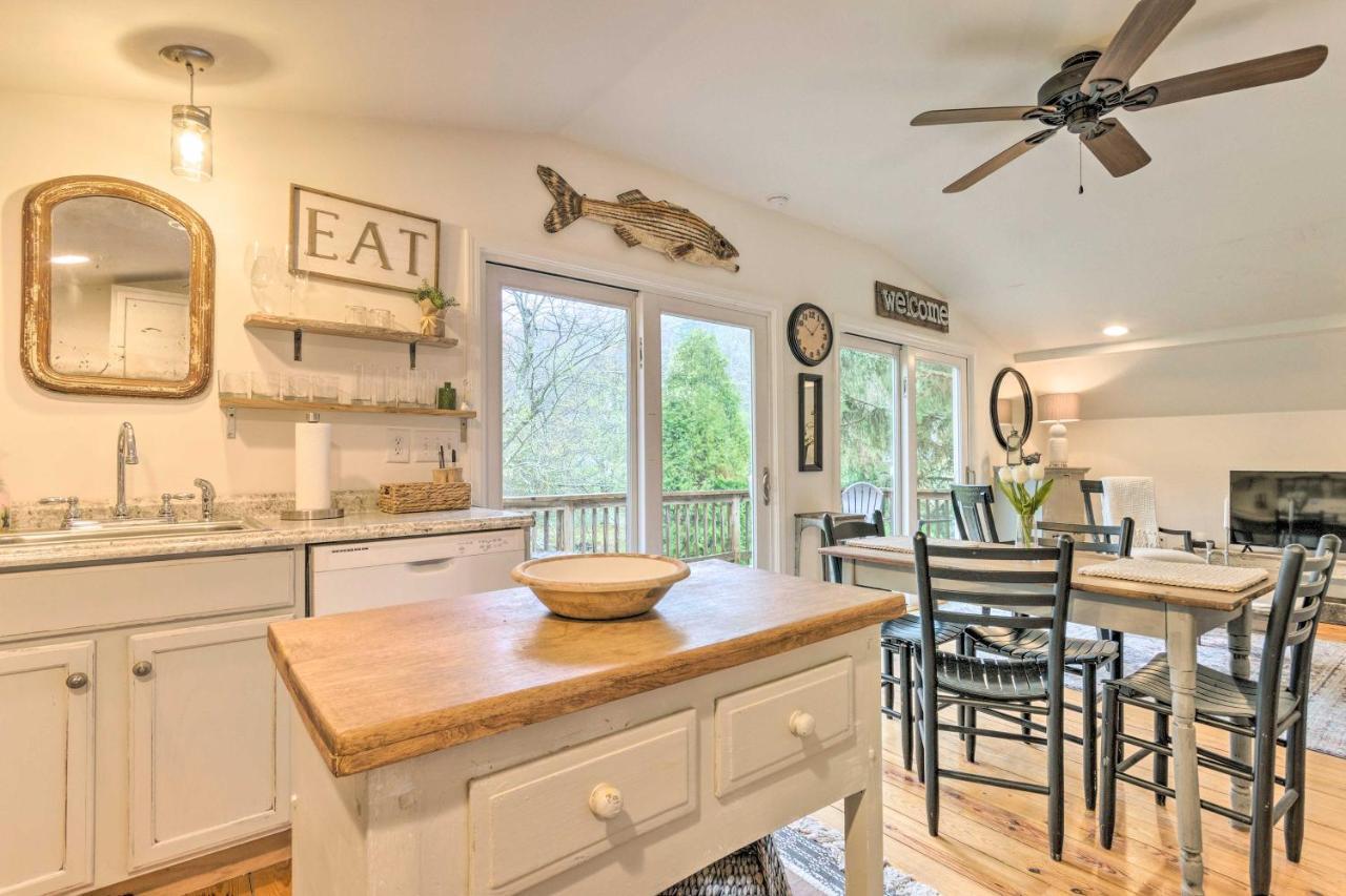 Modern Farmhouse Duplex By Stream, 4 Mi To Boone! Блоуинг-Рок Экстерьер фото